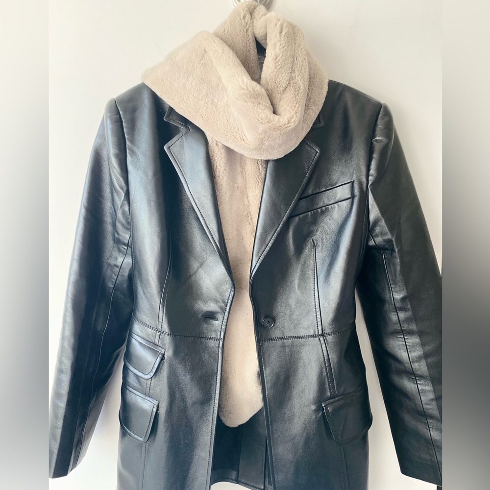 Madewell Faux Fur Wrap Scarf